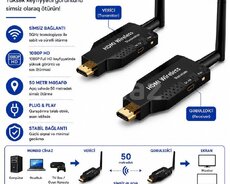 Wireless HDMI ötürücü 50 metr