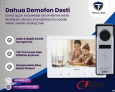 Dahua analoq domofon dəsti