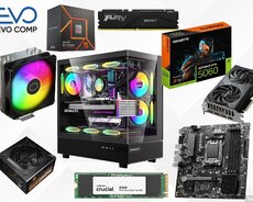 Evo Gaming PC Entry Strike RTX 5060 8GB | Ryzen 5 7500F | 16GB | 1TB