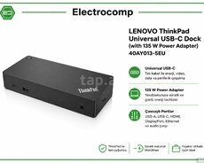 LENOVO ThinkPad Universal USB-C Dock (with 135W Power Adapter)  40AY013-5EU