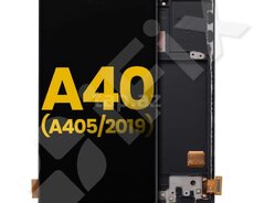 Ekran Samsung A40 (A405F) çərçivədə ORG