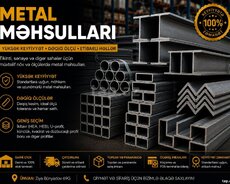 Metal (profil, list, ikitavr və s.)
