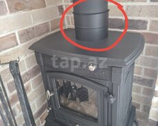 Kamin soba üçün keçid