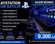 Hazır biznes (Playstation club avadanlıqları)