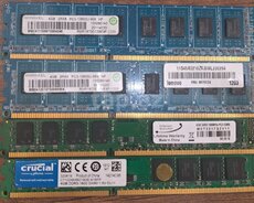 Operativ yaddaş (RAM) 4GB DDR3