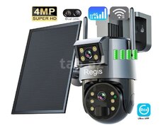 4G Solar günə paneli 2 kamera 12MP 4K+64GB