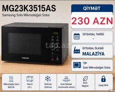 Mikrodağalı soba Samsung MG23K3515AS