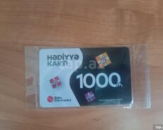 Baku Electronics 1000 hədiyyə kartı