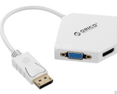 Convertor ORICO-DPT-HDV3-WH DisplayPort to HDMI:19201080 @ 60 Hz+ DVI:19201080 @ 60 Hz+ VGA: 1