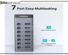 USB adapter UGREEN Powered USB 3.0 7-Port