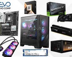 Oyun kompüteri Evo MagmaCore RTX 5070Ti | Ryzen 7 9700X | 32GB | 1TB