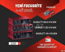 Səs kartları Focusrite Scarlett 4th Gen