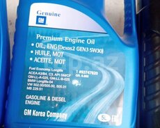 GM 5W30 Dexos2 GEN3 mühərrik yağı - 5 Litr
