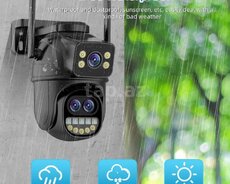 Wi-Fi PTZ360 çöl 2 kamera 8MP 4K+64GB