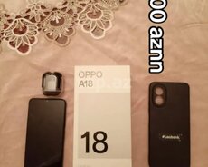 OPPO A18 Glowing Black 128GB 4GB