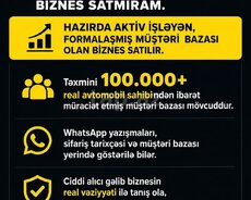 Hazır biznes (Avtoservis)