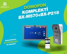 Domofon dəsti BAX BX-M570+BX-P218