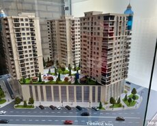 2-otaqlı yeni tikili, Təbriz küç. 78 m