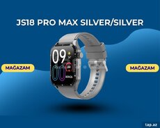 Smart saat JS18 Pro Max Silver