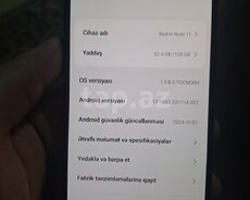 Xiaomi Redmi Note 11 Graphite Gray 128GB 6GB