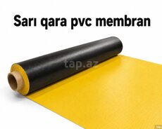 PVC Membran (sarı-qara)