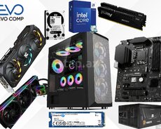 Evo Gaming PC Core i9-14900KF, RTX 5080 16GB, SSD 1TB + 2TB, RAM 32GB