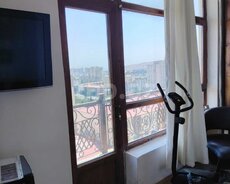 2-otaqlı yeni tikili kirayə verilir, İnşaatçılar m., 50 m