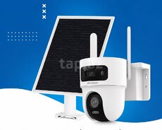 Hikvision kamera 8 mp günəş panelli 4G kamera