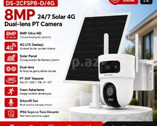 Hikvision günəş paneli kamera