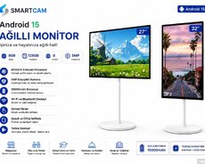 27 və 32 Android 15 ağıllı monitor
