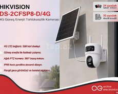 4G Günəş Panelli Kamera Hikvision DS-2CFSP8-D 4G 8MP