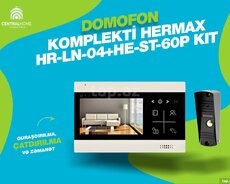 Domofon komplekti Hermax HR-LN-04+HE-ST-60P Kit
