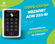 Giriş-çıxışa nəzarət (access control) ACM 223-ID