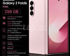 Samsung Galaxy Z Fold 6 Pink 256GB 12GB