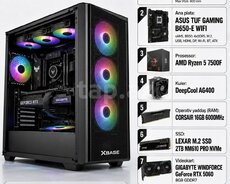 Gaming PC Ryzen 5 7500F + RTX 5060