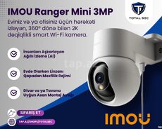 IMOU Ranger 3MP - Daxili Fırlanan WiFi Kamera