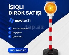 İşıqlı yol dirəyi