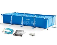 Çərçivəli Düzbucaqlı Hovuz INTEX 450x220x84 sm