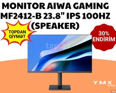 Monitor AIWA GAMING MF2412-B 23.8 IPS 100Hz (Speaker)