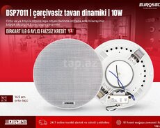 Çərçivəsiz tavan dinamiki DSPPA DSP7011 6.5 10W Ceiling Speaker