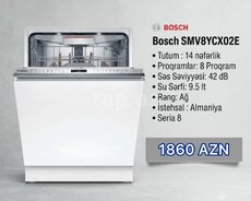 Qabyuyan maşın Bosch Ankastre SMV8YCX02E