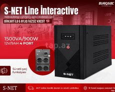 UPS S-NET Line interactive 1500VA 900W
