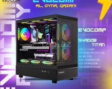 EvoComp ShadowTitan Core i7-14700KF, RTX 5070 12GB, 1TB SSD, RAM 16GB