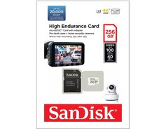 SanDisk Mikrokart 256GB High Endurance kamera üçün