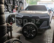 BMW təkərləri 255 40 R21, 285 35 R21