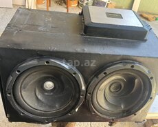 Kenwood sabvuferi və səsgücləndiricisi