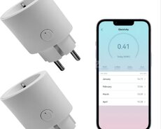 Tuya Smart Wi-Fi Ağıllı Rozetka 16A