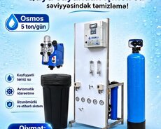 Quyu duzlu su filteri Osmos