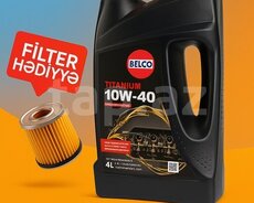 BELCO mühərrik yağı 4L
