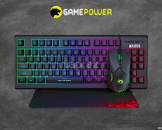 Gaming Combo Marvo Loot 30 Black White